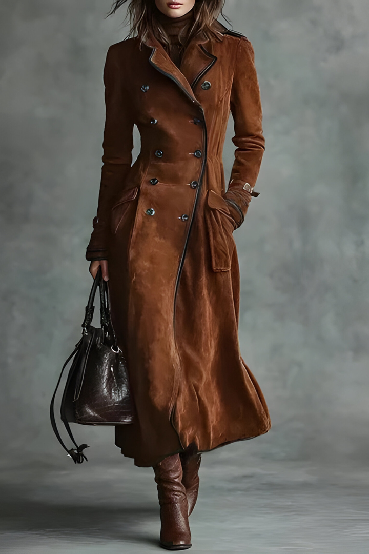 Mariella | Elegant Tailored Long Coat