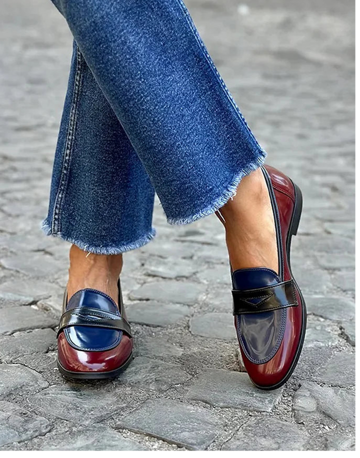Emeryn™ | Tricolor Loafers