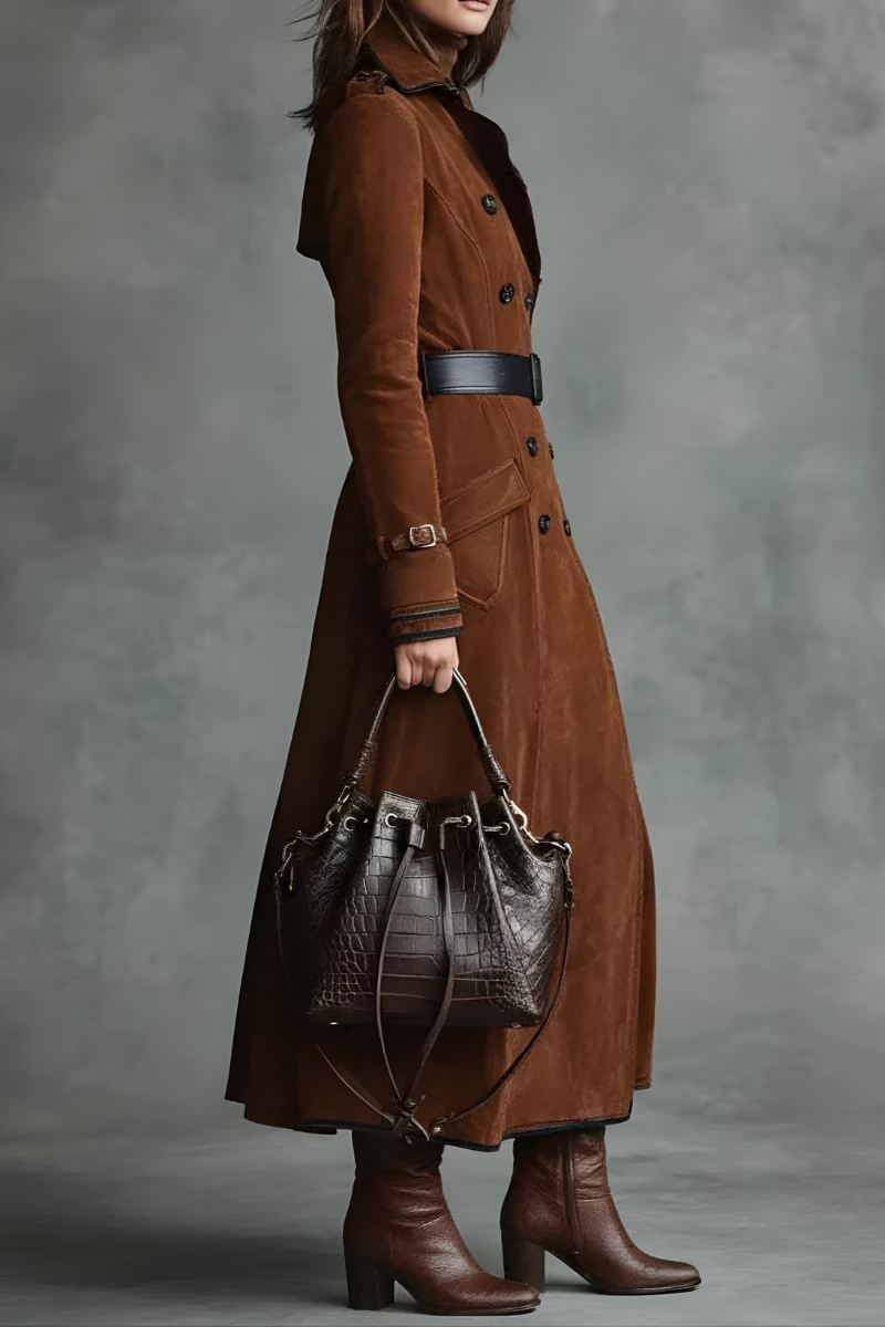 Mariella | Elegant Tailored Long Coat