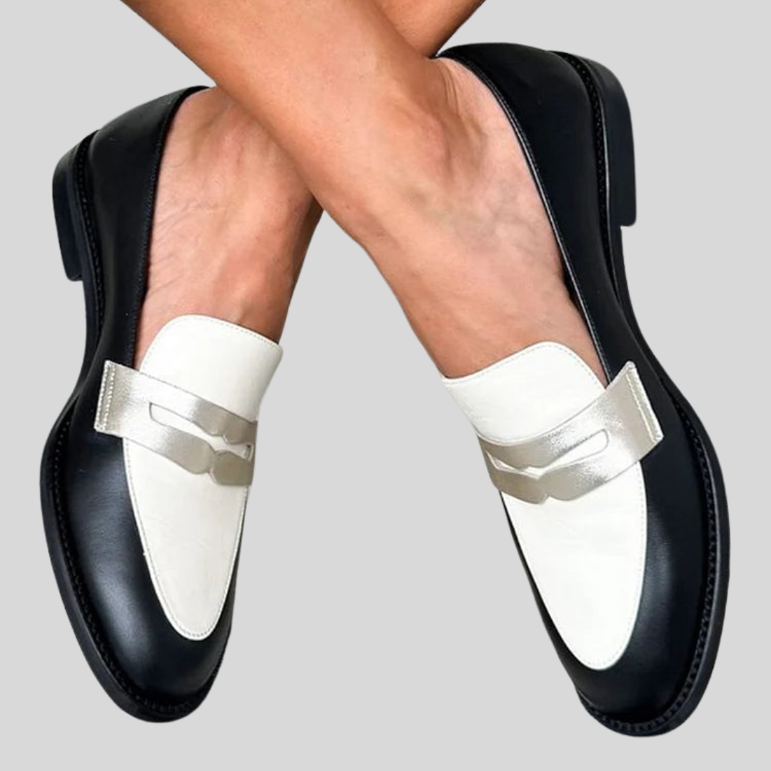 Emeryn™ | Monochrome Loafers