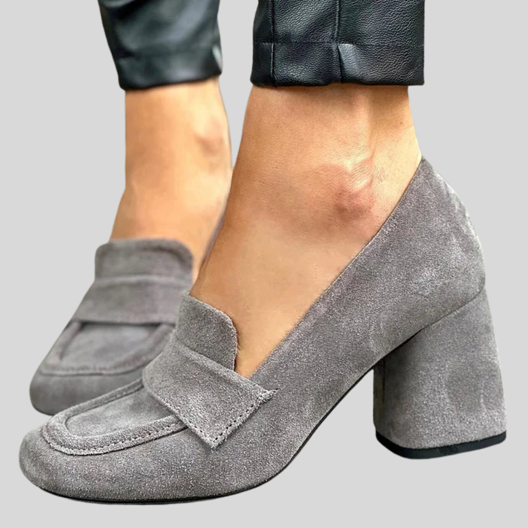 Bria™ | Block Heel Loafers